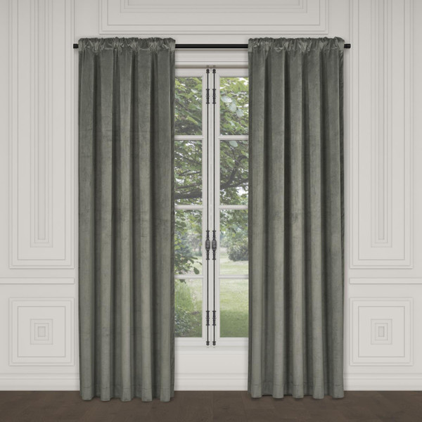 Townsend Charcoal Curtain Panel - 193842137420