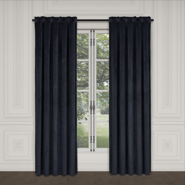 Townsend Indigo Curtain Panel - 193842137369