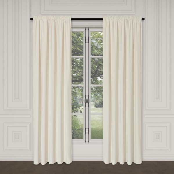 Townsend Ivory Curtain Panel - 193842137123