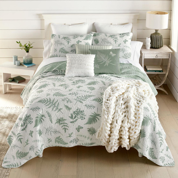 Botanical Check Quilt Collection -