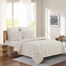 Natural Leaves Coverlet Collection -