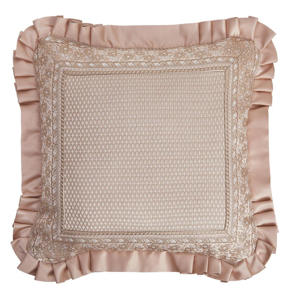 Fiorello Blush 20" Square Pillow - 193842146576