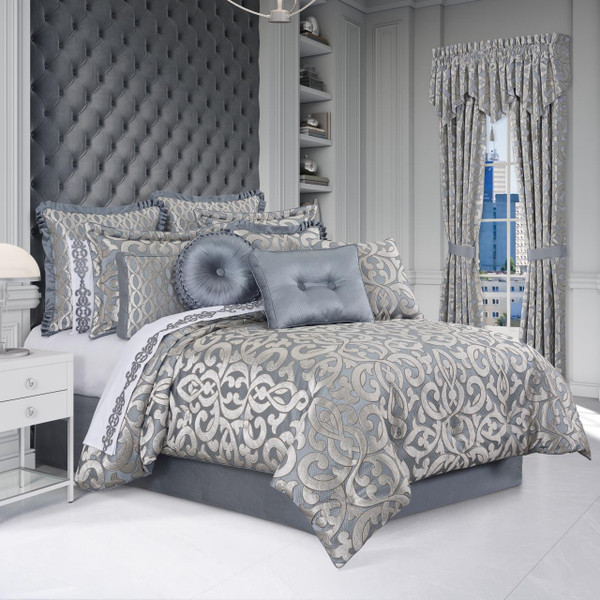 Barocco Sterling Comforter Set - 193842147054