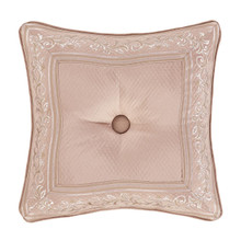 Rosewater Blush 18" Square Pillow - 193842147092