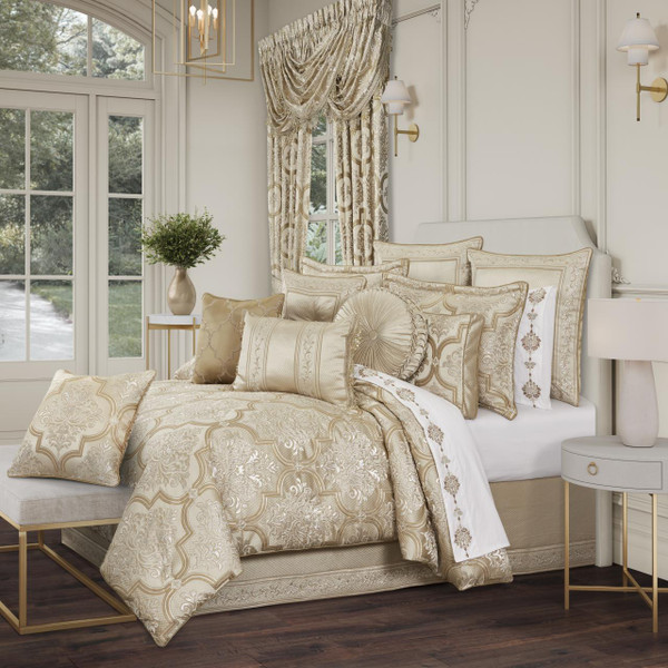 Sezanne Champagne Comforter Collection -