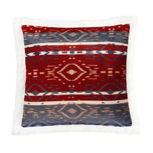 Home on the Range Aztec Campfire Sherpa Pillow - 840118825016