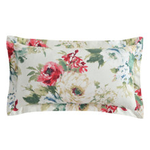 Peony Washed Linen Blossom Kidney Pillow - 840118816496