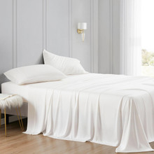 Lyocell White Sheet Set - 840118814973