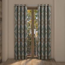 Telluride Turquoise Curtain Pair - 193842148990