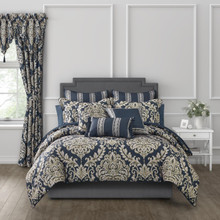Raphael Navy Comforter Collection -
