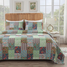 Jasmin Jade Quilt Set - 636047444202