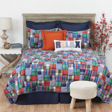 Madras Plaid Quilt -