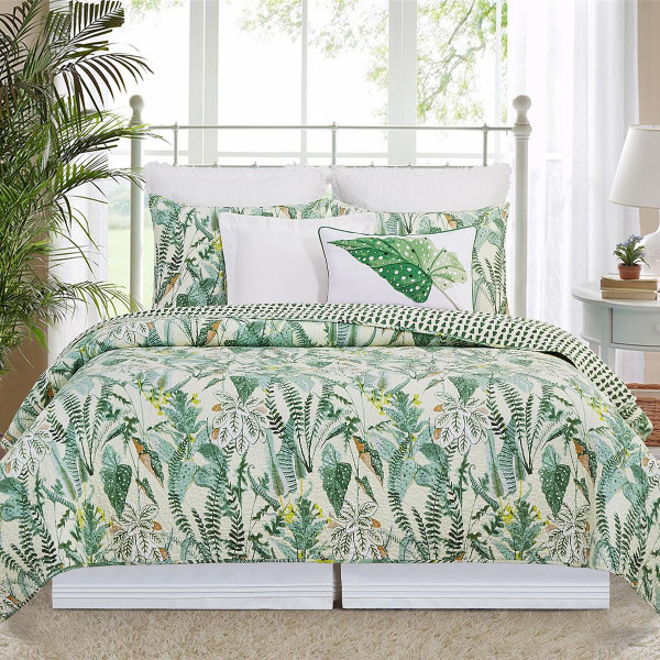 Parson Begonia Leaf Pillow - 008246364795