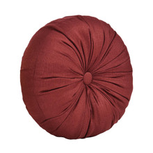 Bari Red Round Pillow - 193842155578