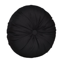 Calabria Black Round Pillow - 193842155660