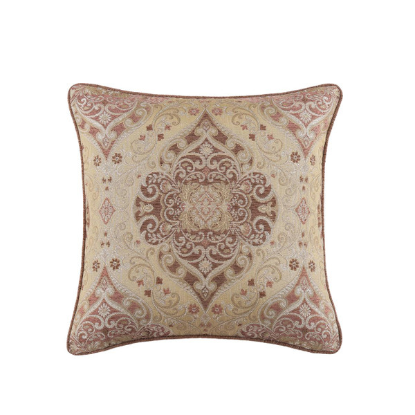 Weston Terracotta 20" Square Pillow - 193842155950