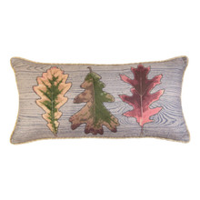 Dawn Mist Leaves Pillow - 754069603091