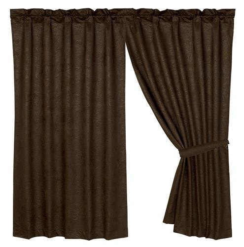 Faux Leather Curtain - 890830113069