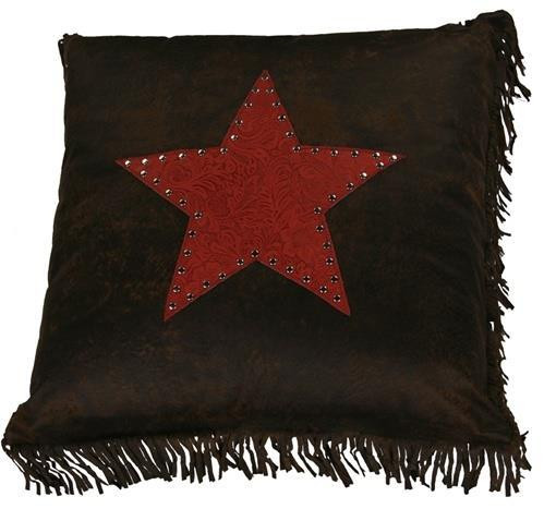 Cheyenne Red Star Pillow - 890830101295