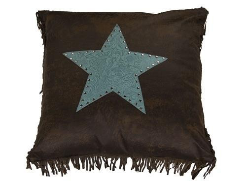 Cheyenne Turquoise Star Pillow - 890830101240