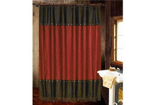 Cheyenne Red Shower Curtain - 890830101141