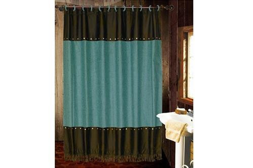 Cheyenne Turquoise Shower Curtain - 890830101059