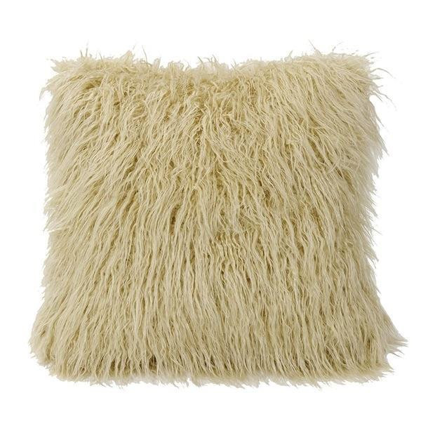 Ruidoso Mongolian Faux Fur Pillow - 813654021709