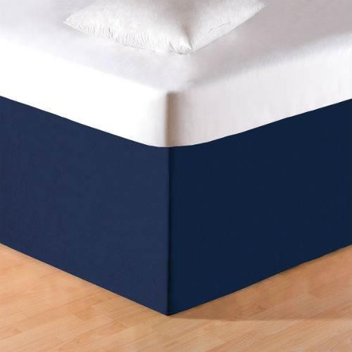 Solid Blue Bed Skirt - 164924625852