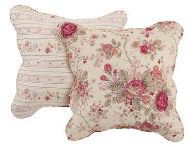 Antique Rose Pillow Set - 636047241153