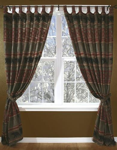 Bear Country Curtains - 357311075990