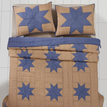Chambray Star Quilt Collection By VHC Brands -