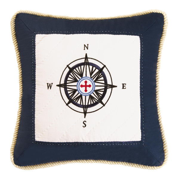 Navigation Compass Pillow - 164924663854