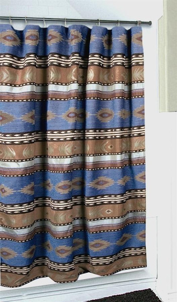 Sierra Blue Shower Curtain - 35731107865