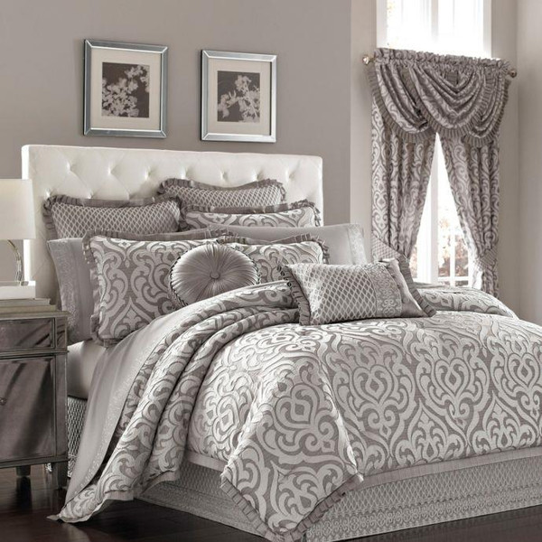 Luxembourg Silver Comforter Collection -