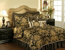 Lismore Black Comforter Set -