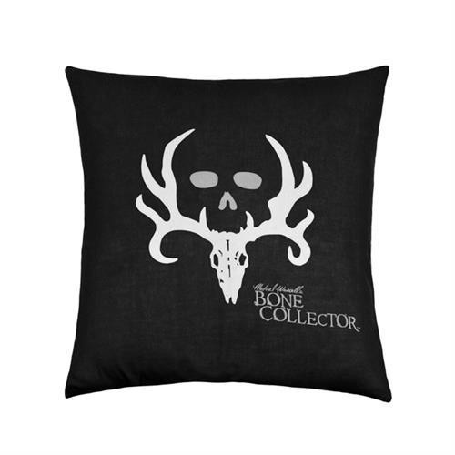 Bone Collector Black Pillow -
