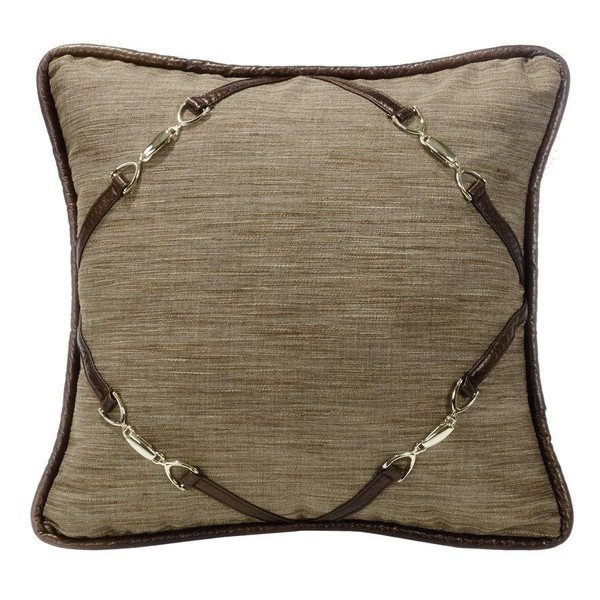 Highland Lodge Square Buckle Corners Pillow - 813654023475