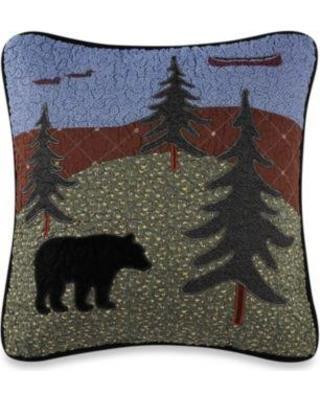 Bear Lake Square Pillow - 754069834013