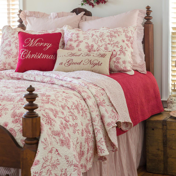 Evergreen Toile Quilt Collection -