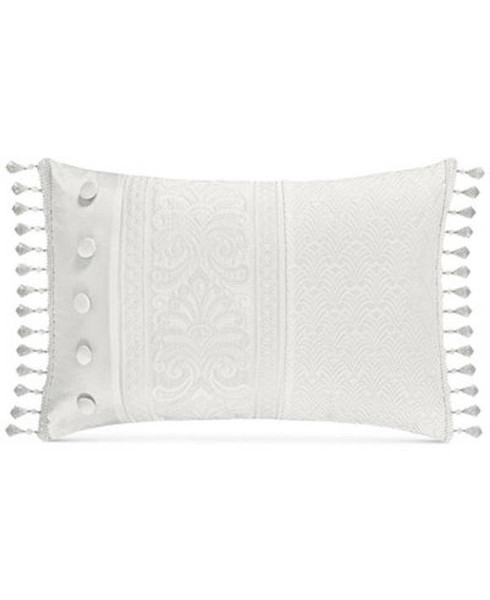 Bianco White Boudoir Pillow - 846339072086