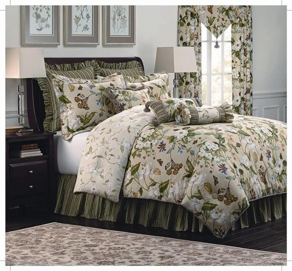 Williamsburg Garden Images ツインシーツ ✖︎2枚セット Garden Images Comforter Set by Williamsburg - Paul's Home Fashions