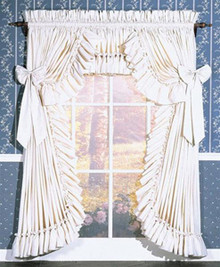 Carolina Country Priscilla Ruffled Curtains - 608614375493
