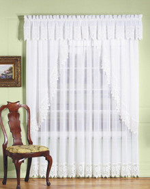 Diana Macrame Lace Sheer Curtain -