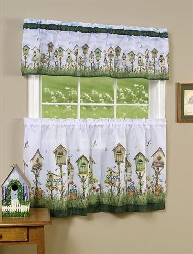 Home Sweet Home Kitchen Tier Curtain Set - 054006629123