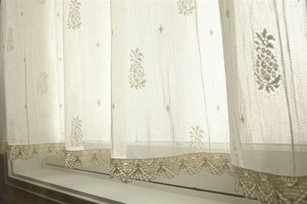 Pineapple Sheer Lace Curtain Collection -