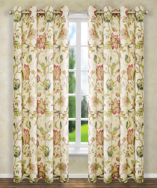Brissac Floral Curtain Collection -