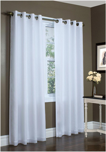 Rhapsody Thermavoile Lined Grommet Curtain - 69556457478
