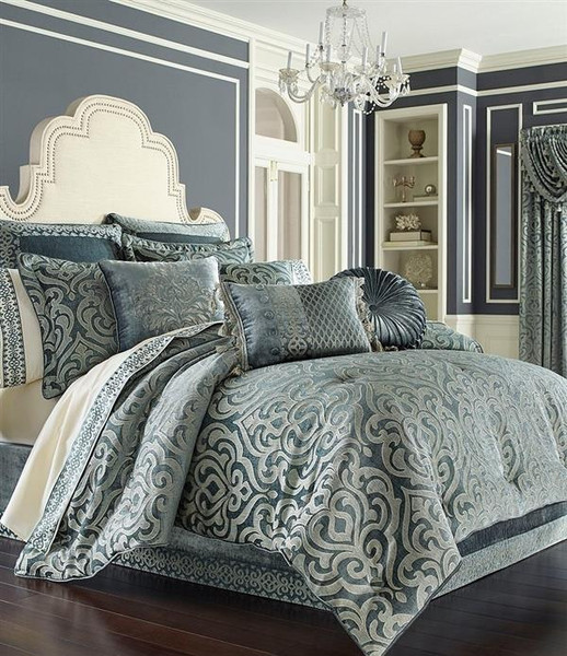 Sicily Teal Comforter Set - 846339066054