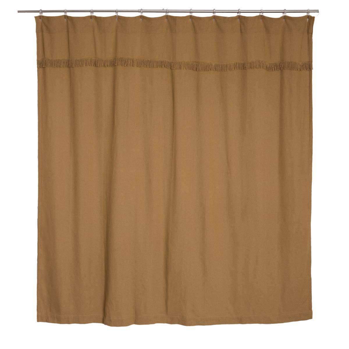 Burlap Natural Shower Curtain - 841985014169