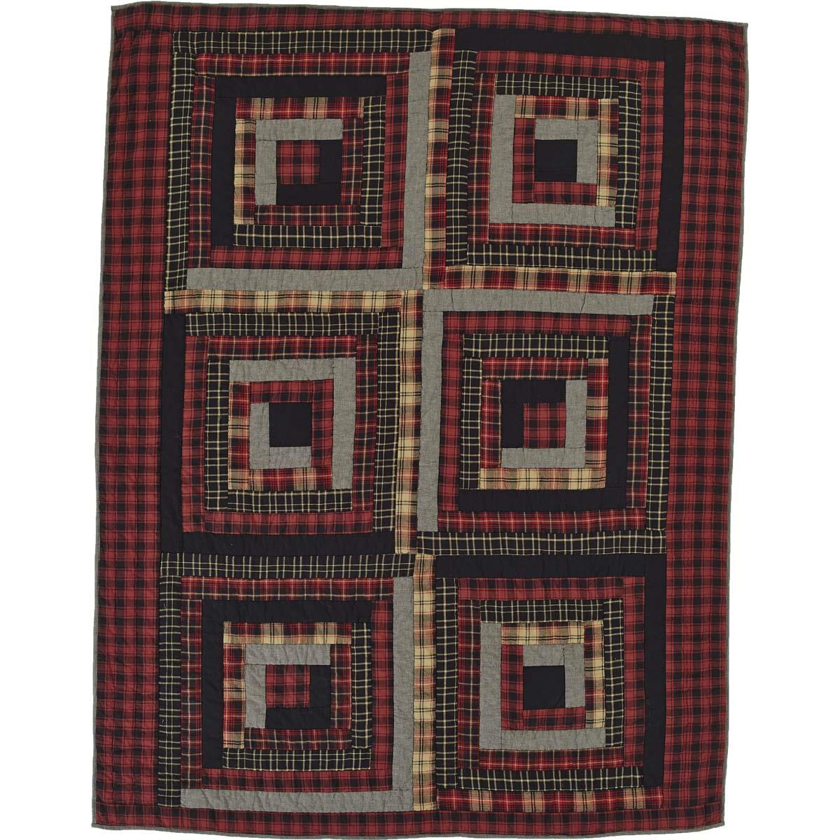 VHC Brands Cumberland Quilted Throw by Oak & Asher Paul's Home Fashions